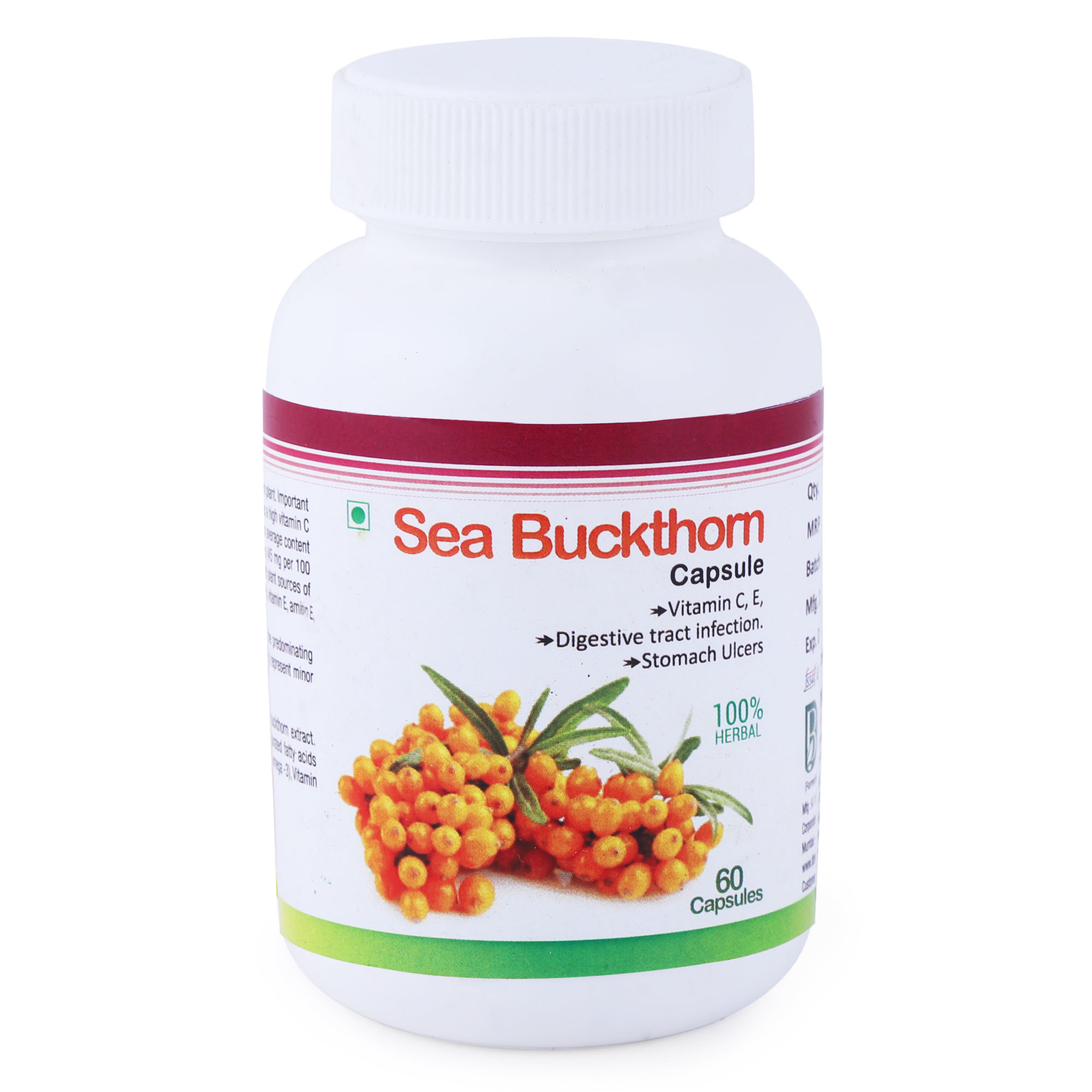 Sea Buckthorn Capsule By Dhanwantri Bioremedies Pvt Ltd Stevifit